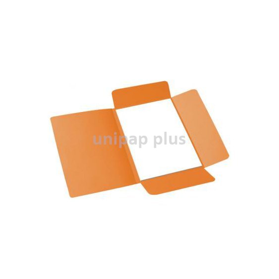 desky se 3 chlopněmi A4 recyklované oranžové