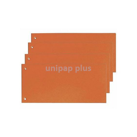 rozlišovač 24 x 10,5 cm kartonový oranžový