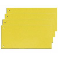 rozlišovač 24 x 10,5 cm kartonový žlutý