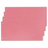 rozlišovač 24 x 10,5 cm kartonový růžový 100 ks
