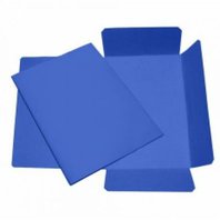 desky se 3 chlopněmi A4 recyklované modré