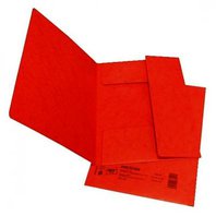 desky se 3 chlopněmi A4 prešpánové červené