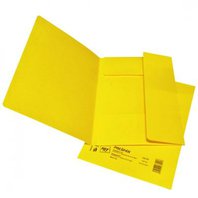 desky se 3 chlopněmi A4 prešpánové žluté