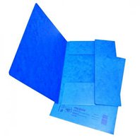 desky se 3 chlopněmi A4 prešpánové modré tmavé
