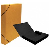krabice na spisy prešpánová žlutá