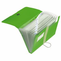 desky na dokumenty A4 Easy Orga 12 kapes zelené