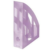 archivní box otevřený A4 PVC Herlitz transparentní fialový
