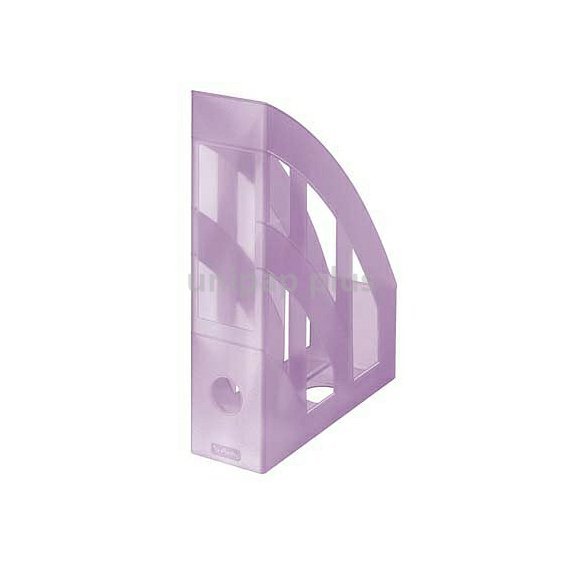 archivní box otevřený A4 PVC Herlitz transparentní fialový