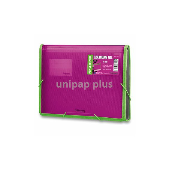 aktovka Foldermate Pop Gear Plus 13 kapes fialová