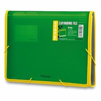 aktovka Foldermate Pop Gear Plus 13 kapes zelená