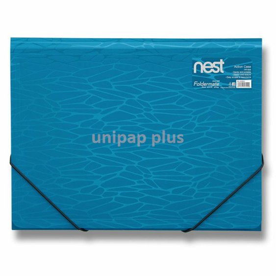 desky s gumou A4 Foldermate Nest modré