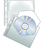 obal na CD polypropylen závěsný 10 ks