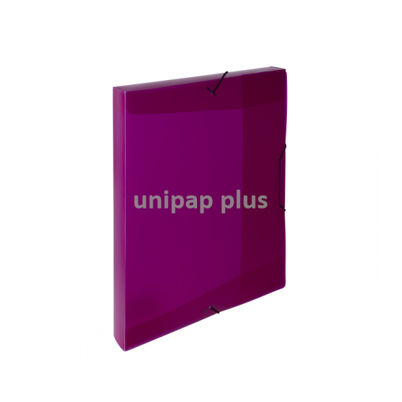 krabice  s gumou Opaline A4 magenta