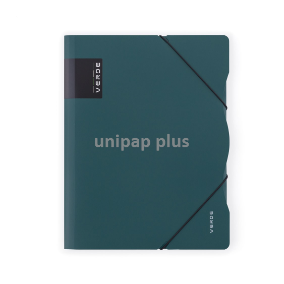 sloha s gumou A4 PP Verde zelená
