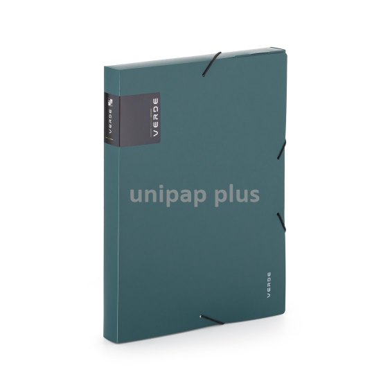 krabice PP s gumou A4 Verde zelená