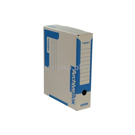archivní krabice Emba A4 75 mm modrá