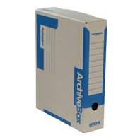 archivní krabice Emba A4 75 mm modrá
