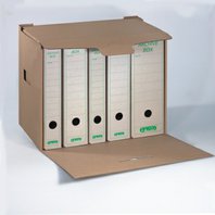 skupinový box na archivní krabice Emba přírodní