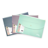 obálka se zipem A4 Releaf PP kapsa s drukem