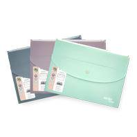 obálka se zipem A5 Releaf PP kapsa s drukem