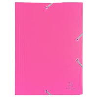 spisové desky Exacompta s gumičkou růžové