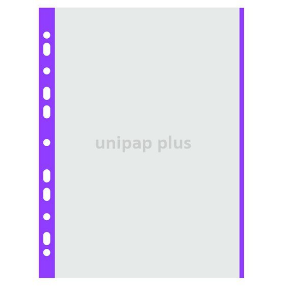 obal na dokumenty A4 s eurozávěsem okraje fialové 100 ks