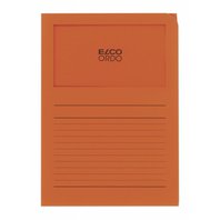 kapsa papírová A4 Ordo Classico s okénkem oranžová