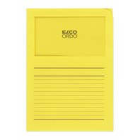 kapsa papírová A4 Ordo Classico s okénkem žlutá