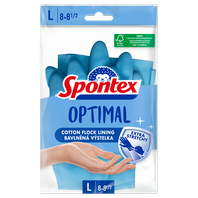 rukavice gumové Spontex Optimal L