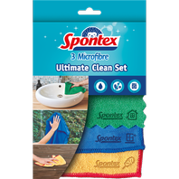 utěrky Spontex Microfibre set 3 ks