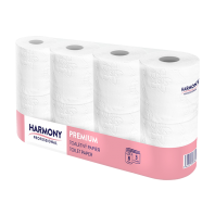 toaletní papír Harmony Professional 3 vrstvý celulóza 8 x 250 útržků