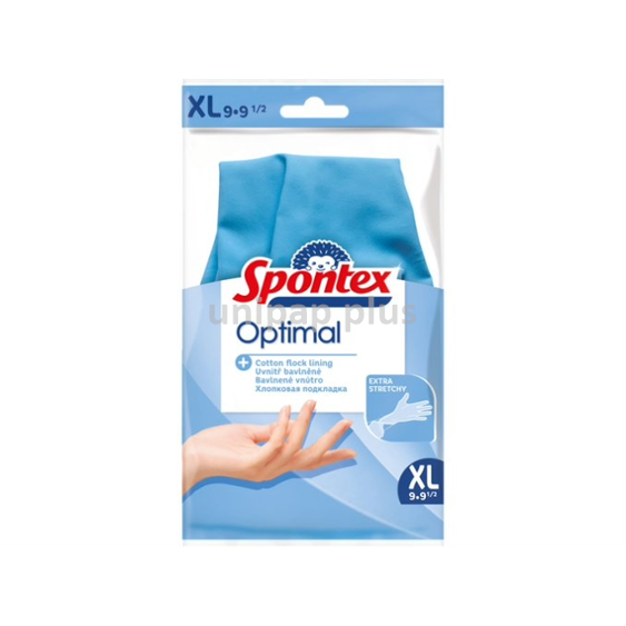 rukavice gumové Spontex Optimal XL