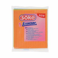 utěrka houbová Söke 3 ks 14,5 x 16,5 cm