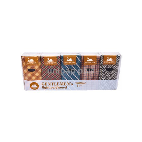 kapesníky papírové Harmony Gentlemans 3vrstvé 10 x 10 ks