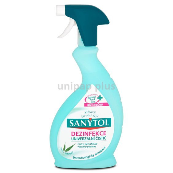univerzální čistič Sanytol spray 500 ml, různé vůně