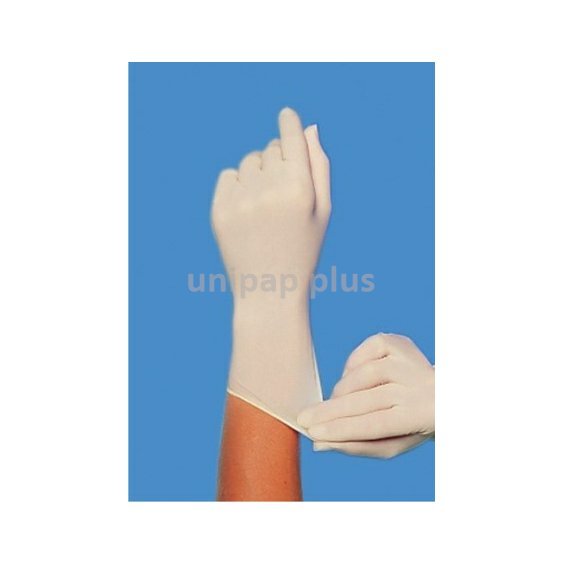 rukavice latexové bílé nepudrované L 100 ks