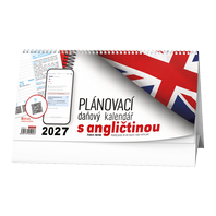 kalendář stolní - daňový s angličtinou