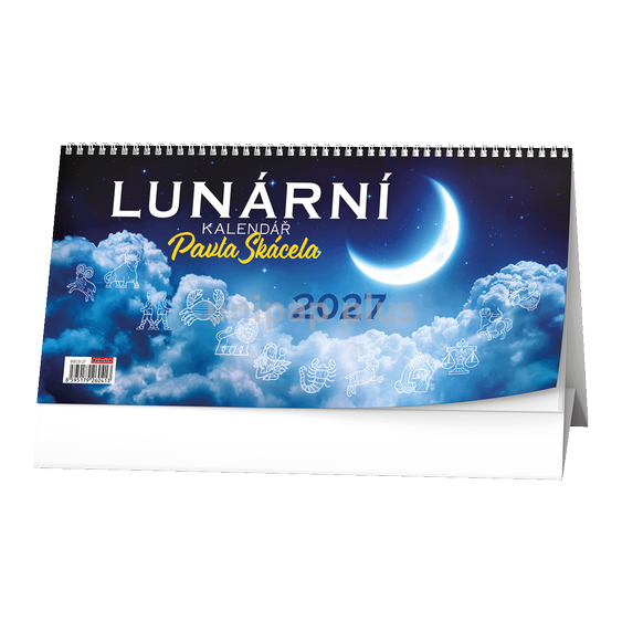 kalendář stolní - lunární Pavla Skácela
