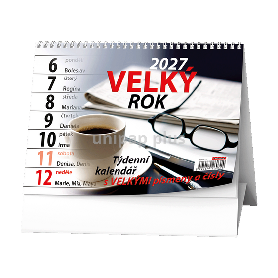 kalendář stolní - velký rok