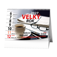 kalendář stolní - velký rok