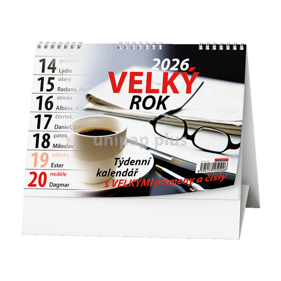 kalendář stolní - velký rok