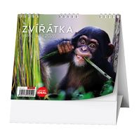 kalendář stolní - zvířátka celého světa