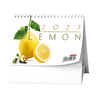 kalendář stolní - lemon mini