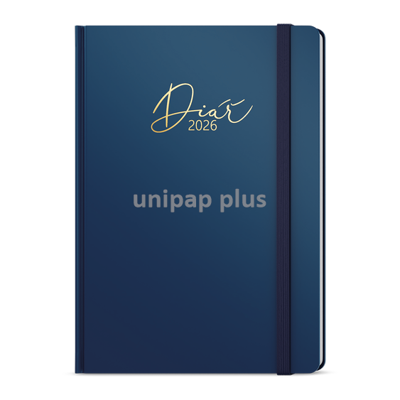 diář denní - David - Luxi - A5 - modrá