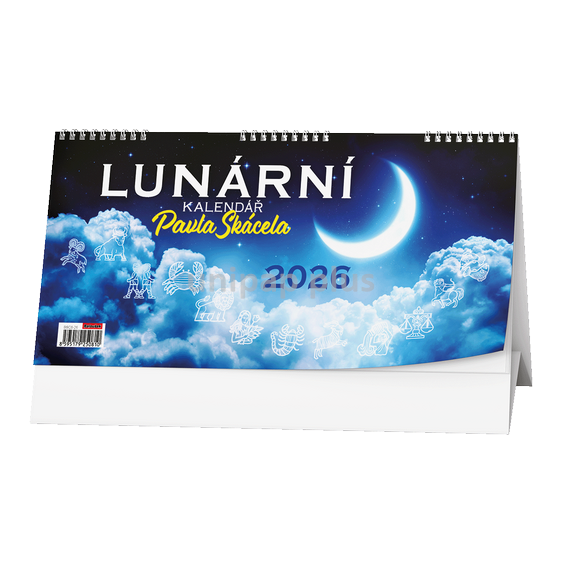kalendář stolní - lunární Pavla Skácela