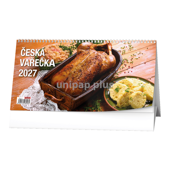 kalendář stolní - česká vařečka