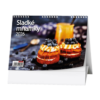 kalendář stolní - sladké mňamky