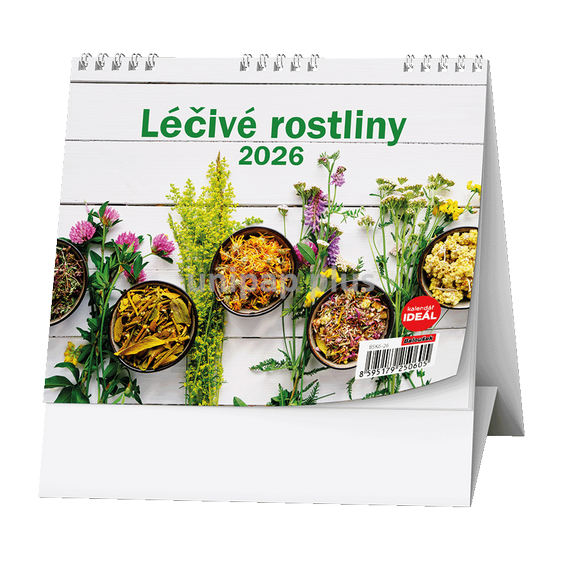 kalendář stolní - léčivé rostliny