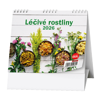 kalendář stolní - léčivé rostliny