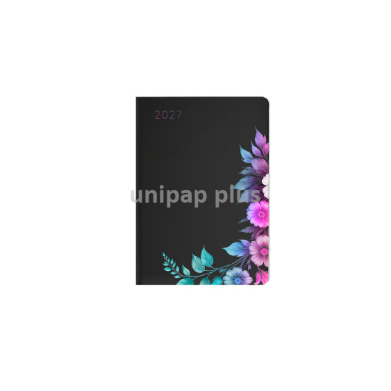 diář A5 denní Floral